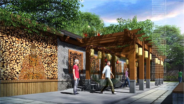 北京十三陵德陵村大明古堡提升改造规划(图3)