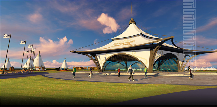 内蒙古鄂温克旗民族风情带旅游规划(图1)