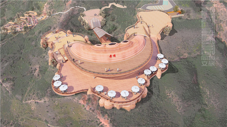 丹顶揽胜风景建筑及施工图设计(图3)