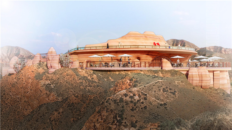 丹顶揽胜风景建筑及施工图设计(图4)