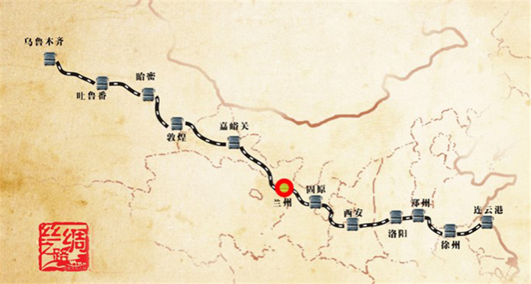 兰州丹霞树屏景区丝路古途游客中心(图2)