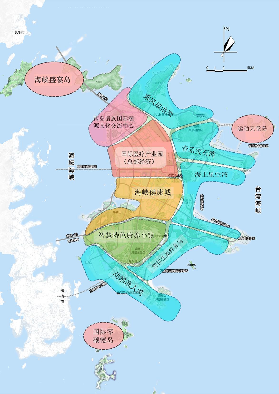 平潭最新规划图高清图片