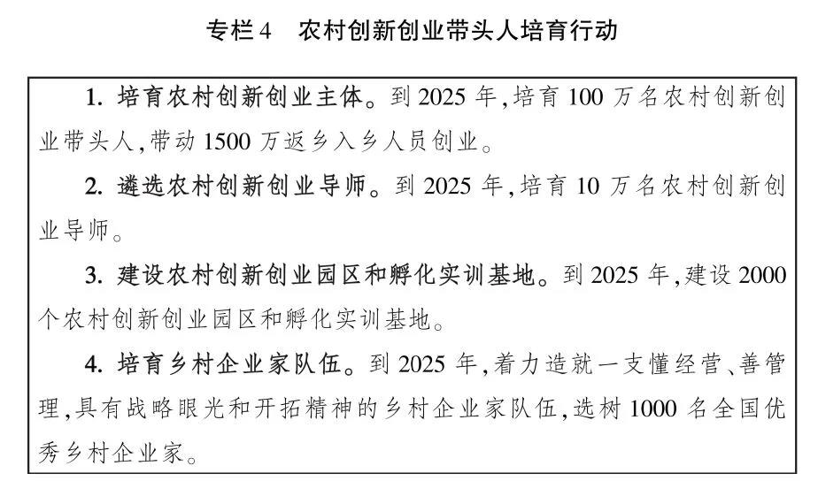 权威政策 | 农业农村部印发《全国乡村产业发展规划（2020-2025年）》(图8)